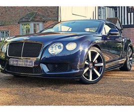BENTLEY CONTINENTAL GTC BENTLEY CONTINENTAL 4.0 CONTINENTAL GT S V8 AUTO 4WD 2DR