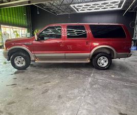 2004 FORD EXCURSION DIESEL 4X4 EDDIE BAUER