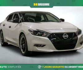 NISSAN MAXIMA 2018 NISSAN MAXIMA SL AUTO AC CUIR TOIT NAV MAGS CAM RECUL BLUETOOTH