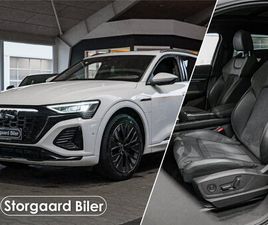 AUDI Q8 E-TRON 55 BRUGT AUDI Q8 E-TRON 55 S-LINE QUATTRO TIL SALG