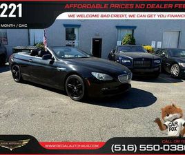 $221/MO - 2012 BMW 6 SERIES 2DR CONV 650I XDRIVE