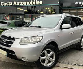 HYUNDAI SANTA FE II 2.2 CRDI 155 CV 2WD 1ERE MAIN / INTERIEUR CUIR 50 100 KMS - GARANTIE 1 AN