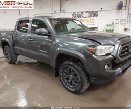 TOYOTA TACOMA TOYOTA TACOMA 2022 TOYOTA TACOMA 4WD SR DOUBLE CAB 5 BED V6 3.5 BENZYNA
