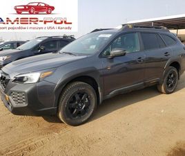 SUBARU OUTBACK SUBARU OUTBACK WILDERNESS 2024 2.4L 2.4 BENZYNA 260KM