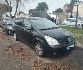 TOYOTA COROLLA VERSO TOYOTA COROLLA VERSO II 2007 DIESEL – BOÎTE MANUELLE – EN PANNE - INJECTEUR À REMPLACER