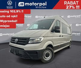 VOLKSWAGEN CRAFTER VOLKSWAGEN CRAFTER 35 BRYGADÓWKA/FURGON L4H3, 2.0B