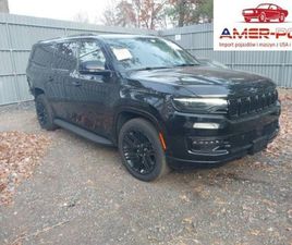 JEEP WAGONEER JEEP WAGONEER L SERIES II CARBIDE 2024 3.0L 3.0 BENZYNA 420KM