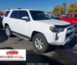 TOYOTA 4RUNNER TOYOTA 4-RUNNER SR5 PREMIUM 4X4, OD UBEZPIECZALNI 4.0 BENZYNA 270KM