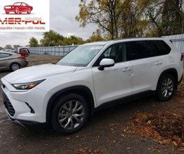 TOYOTA HIGHLANDER TOYOTA GRAND HIGHLANDER XLE 2024 2.4L 2.4 BENZYNA 265KM