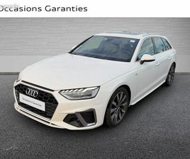 AUDI A4 AVANT 30 TDI AUDI A4 AVANT 30 TDI 136CH S LINE S TRONIC 7 7CV