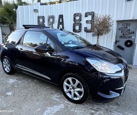 DS DS3 CABRIO 1.2I PURETECH 12V S&S - 110 CABRIOLET SO CHIC PHASE 3