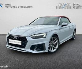 AUDI A5 CABRIOLET 40 TDI AUDI A5 CABRIOLET 40 TDI 204CH AVUS S TRONIC 7