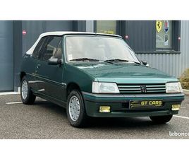 PEUGEOT 205 CABRIOLET PEUGEOT 205 ROLAND GARROS CABRIOLET - FINANCEMENT POSSIBLE - MOTEUR NEUF - CAPOTE NEUVE - SELLERIE NEUVE