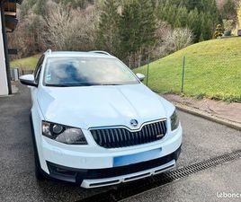OCTAVIA COMBI 2.0 TDI - SCOUT - 4X4 - AVEC ATTELAGE