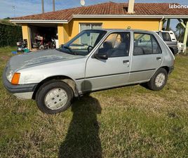 PEUGEOT 205 GLD 1.8D 60CH 1986
