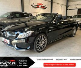 MERCEDES CLASSE C CABRIOLET C 250 MERCEDES-BENZ CLASSE C CABRIOLET 250 D 204 CH 9G-TRONIC FASCINATION REF 1614