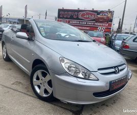 PEUGEOT 307 CC PEUGEOT 307 CC 2.0 16V 138CH * CUIR CLIM XENON RÉGULATEUR BLUETOOTH JANTES ALU * ENTRETIEN À JOUR * PAIEMENT EN 4X
