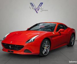 FERRARI CALIFORNIA T FERRARI CALIFORNIA T 3.9L V8 BITURBO 560CH | ROSSO CORSA • BOÎTE F1 • INTÉRIEUR CUIR NOIR • HISTORIQUE FERRARI