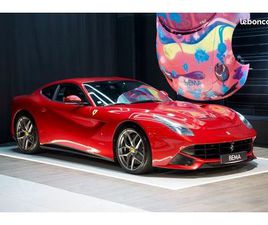 FERRARI F12 FERRARI F12 BERLINETTA V12 740CV | CARBONE | JANTES 20’’ | CAMÉRAS AV/AR | LIFT | HI-FI PREMIUM | À PARTIR DE 2980/MOIS