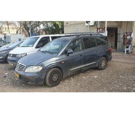 SSANGYONG RODIUS DLX אוט׳ 7 מק 2.7 (165 כ״ס)