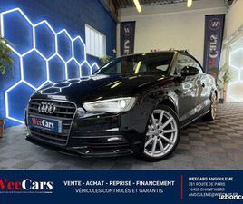AUDI A3 CABRIOLET AUDI A3 CABRIOLET 1.4 COD TFSI 150CH ULTRA AMBITION LUXE S-TRONIC BVA - GARANTIE 12 MOIS