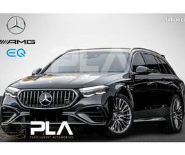 MERCEDES CLASSE E 53 AMG BREAK HYBRIDE 585CV + TOIT PANO + 360° + HUD + ACC + ATT REMORQUE