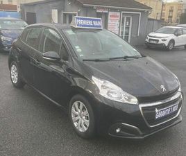 PEUGEOT 208 1,6 HDI-75 2017 2PLACES 153000KMS 1ÈREMAIN 5700E TVA RECUPERABLE