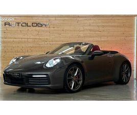 PORSCHE 911 CABRIOLET 992 CARRERA 4S PORSCHE 992 CARRERA 4S CABRIOLET - 1ÈRE MAIN FRANÇAISE