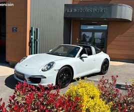 PORSCHE 911 991 TARGA 4 PDK 3.4L 350CH, CHÂSSIS 2015, 39000 KMS, PSE: ECHAPPEMENT SPORT, PACK SPORT CHRONO PLUS, RÉGULATEUR, PADM,BOSE, SIÈGES CHAUFFANTS