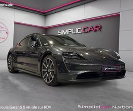 PORSCHE TAYCAN 4S 571 CH AVEC BATTERIE PERFORMANCE PLUS SPORT TURISMO PDLS+ PIRM PORSCHE APPROUVED