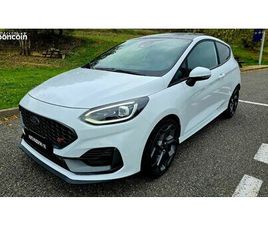 SUPERBE FORD FIESTA ST 200 MK8.5 GPS TOIT OUVRANT HIFI BANG & OLUFSEN DASH CAM RADARS AVANT + ARRIÈRE INDUCTION 1ÈRE MAIN RARE FRANÇAISE