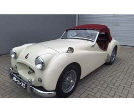 1954 TRIUMPH TR2 BEIGE MANUEL, 4 VITESSES CONDUITE À GAUC...