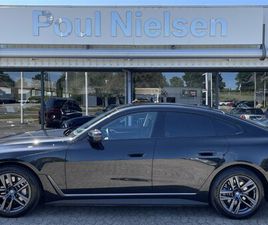 BMW I4 EDRIVE 40 BRUGT BMW I4 EDRIVE40 GRAN COUPÉ EL SUPERCHARGED 340HK 5D AUT. TIL SALG