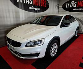 VOLVO S60 CROSS COUNTRY D4 2,4 AWD SUMMUM AUT,PILKUNTARKKA H-HISTORIA,SPORT SÄHKÖ PENKIT,WEBASTO,ON CALL,XENON,VAKKARI,LÄMMITETTÄVÄ OHJAUSPYÖRÄ.