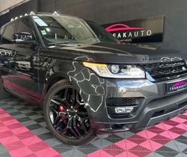 LAND ROVER RANGE ROVER SPORT P510 AUTOBIOGRAPHY MARK IV V8 5.0 L 510 CH ~ SONO MÉRIDIAN ~ SIÈGES AVANT ET ARRIÈRE CHAUFFANT ~ CAMÉRA