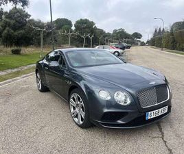 BENTLEY CONTINENTAL GT DEPORTIVO AUTOMÁTICO DE 2 PUERTAS