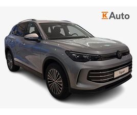 VOLKSWAGEN TIGUAN ELEGANCE 75-V JUHLAMALLI EHYBRID 150 KW DSG-AUTOMAATTI | TALVIRENKAAT 750€ | LADATTAVA HYBRID |