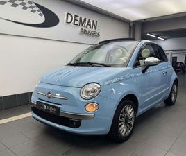 FIAT 500C 1.2I CABRIO - COLOR THERAPY- BY DEMAN BRUSSELS -