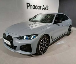 BMW I4 M50 BRUGT BMW I4 M50 M-SPORT XDRIVE TIL SALG