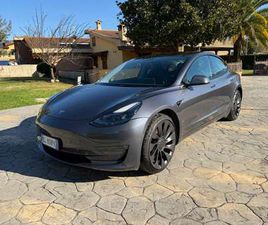 TESLA MODEL 3 PERFORMANCE PERFORMANCE DUAL MOTOR AWD