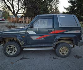 DAIHATSU FEROZA DAIHATSU FEROZA/SPORTRAK 1.6 4,800 BGN