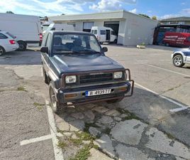 DAIHATSU FEROZA DAIHATSU FEROZA/SPORTRAK 1,6I 5,000 BGN