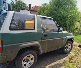DAIHATSU FEROZA DAIHATSU FEROZA/SPORTRAK U0426ЕНА U043FО U0434ОU0433ОВАРU044FНЕ