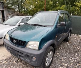 DAIHATSU TERIOS DAIHATSU TERIOS 1.3 БЕНЗИН 4,000 BGN