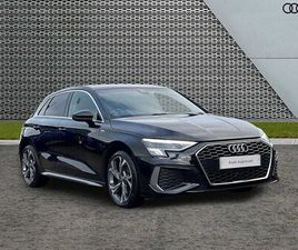 AUDI A3 SPORTBACK 30 TFSI AUDI A3 SPORTBACK S LINE 30 TFSI 6-SPEED