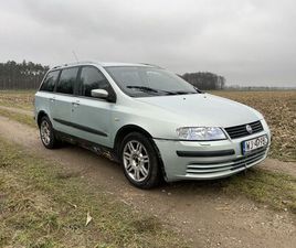 FIAT STILO 1,9 DIESEL 115KM 2003R. Z HAKIEM. TANIO-MOŻLIWA ZAMIANA! NOWY DWÓR MAZOWIECKI • OLX.PL