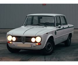 ALFA ROMEO GIULIA 1750 1968 ALFA ROMEO GIULIA 1600 SUPER - 1750 UPGRADE