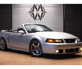 2003 FORD MUSTANG SVT COBRA CONVERTIBLE