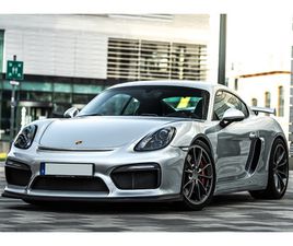 PORSCHE CAYMAN GT4 2016 PORSCHE (981) CAYMAN GT4