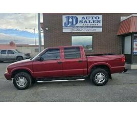 2001 GMC SONOMA SLS CREW CAB 4WD- LOW MILES